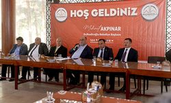 Akpınar, mahalle muhtarlarıyla bir araya geldi