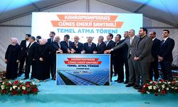 Kahramanmaraş Güneş Enerji Santrali’nin temeli atıldı