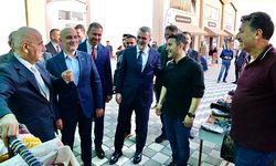 Başkan Görgel, Derepazarı Çarşısı’nda esnaf ve vatandaşlarla bir araya geldi