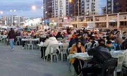 Kahramanmaraş’ta Yirmiikigün Mahallesi’nde İftar programı düzenlendi