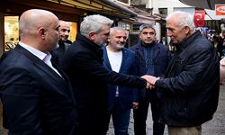 Başkan Görgel, Kapalı Çarşı’da esnaf ve vatandaşlarla bir araya geldi