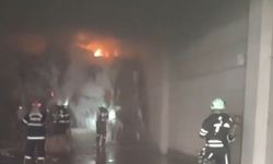 Kahramanmaraş’ta tekstil fabrikasının deposunda yangın