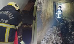Kahramanmaraş’ta fabrikanın klima kanalında yangın