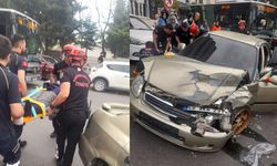 Kahramanmaraş’ta halk otobüsü ile otomobil çarpıştı: 3 yaralı