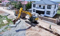 KASKİ, Afşin’de yeni altyapı imalatını sürdürüyor