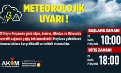 4 İlçede bugün sağanak yağış uyarısı