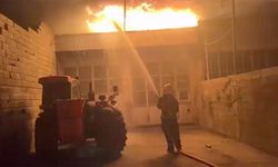 Kahramanmaraş’ta sanayi sitesinde yangın
