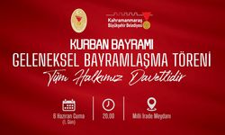 Bayramlaşma Töreni Milli İrade Meydanı’nda