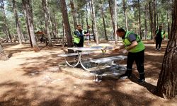 Dulkadiroğlu Belediyesi’nden bayram öncesi park ve bahçelerde sıkı hazırlık