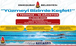 Yüzmeyi Onikişubat’la keşfedecek çocuklara müjde