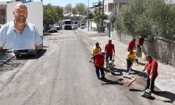Altyapı ve yol kaplaması tamamlanan mahallelerde temizlik seferberliği