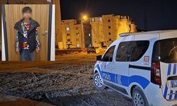 Kahramanmaraş’ta silahlı çocuk yakalandı
