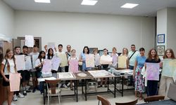 Erasmus öğrencileri KAMEK’te geleneksel sanatlarla tanıştı