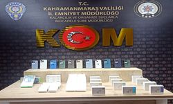 Kahramanmaraş’ta kaçak cep telefon operasyonu