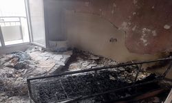 Elbistan’da TOKİ konutlarında yangın