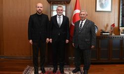 Görgel, Dünya Etnospor Konfederasyonu Başkanı Erdoğan’ı ağırladı