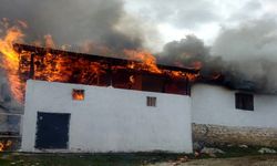 Kahramanmaraş’ın Andırın’ ilçesinde yangını