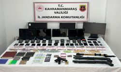 Kahramanmaraş merkezli suç örgütüne operasyon: 17 şüpheli tutuklandı