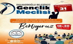 Dulkadiroğlu Belediyesi Gençlik Meclisi başvuruları başladı