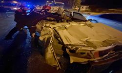 Kahramanmaraş’ta otomobil tıra arkadan çarptı: 1 yaralı