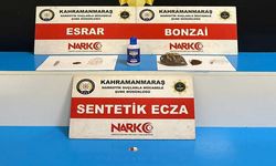 Kahramanmaraş ve Elbistan’da yasaklı madde operasyonu: 2 gözaltı