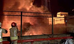 Kahramanmaraş’ta geri dönüşüm tesisinde yangın