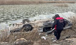 Kahramanmaraş’ta otomobil göle devrildi: 1 ölü