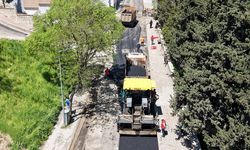 Büyükşehir yol yatırımlarını sürdürüyor