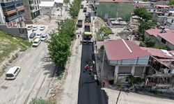 Kahramanmaraş’ın Şeyh Şamil ve Vezir Hoca Bulvarlarını sıcak asfaltla buluşturuyor