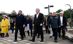 Başkan Görgel, Kentsel Tasarım alanlarında incelemelerde bulundu