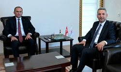 KSÜ Rektörü Okumuş’tan Afşin Kaymakamı Sarıdoğan’a ziyaret