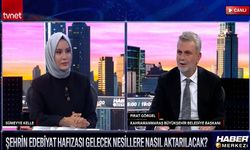 Başkan Görgel, TVNET canlı yayınında UNESCO Edebiyat Şehri sürecini anlattı