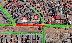 Sürücülerin Dikkatine; Azerbaycan Bulvarı’nda geçici trafik düzenlemesi