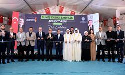 Kahramanmaraş Güneş Enerji Santrali hizmete açıldı