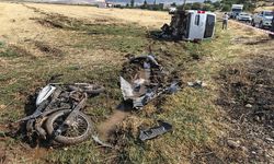 Kahramanmaraş’ta minibüs ile motosiklet çarpıştı: 1 ölü