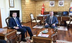 Gençlik Hizmetleri Genel Müdürü Efendioğlu’ndan Rektör Okumuş’a ziyaret