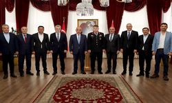 AK Parti Kahramanmaraş Heyeti İl Jandarma Komutanı Tataroğlu’nu Ziyaret Etti