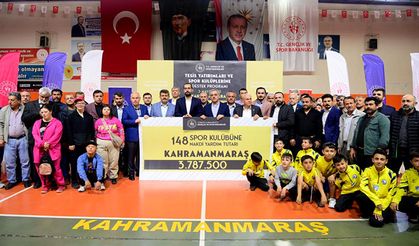 Güngör, “Amatör Spor kulüplerimize desteklerimizi sürdürüyoruz”