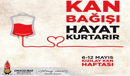 Mahçiçek, “Kan bağışı, insancıl ve onurlu bir davranıştır”
