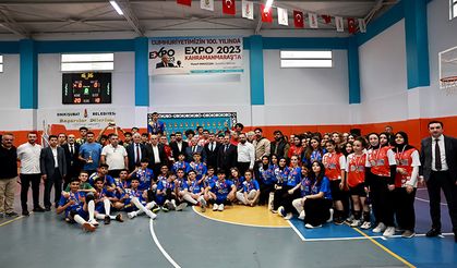 Onikişubat Belediyesi 100. yıl EXPO 2023 Voleybol Turnuvası finali nefes kesti
