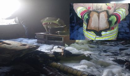 Kahramanmaraş’ta ev yangını: ev küle döndü, Kur’an-ı Kerim zarar görmedi