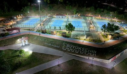 Büyükşehir, Tenis Kortlarında Çevrimiçi Rezervasyon sistemini başlattı