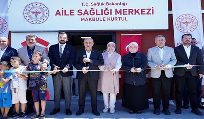 Makbule Kurtul Sağlığı Merkezi açıldı