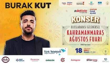 Ağustos Fuarı, Burak Kut konseriyle devam ediyor