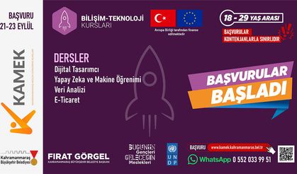KAMEK’te Güz Dönemi kurslarına başvurular başladı