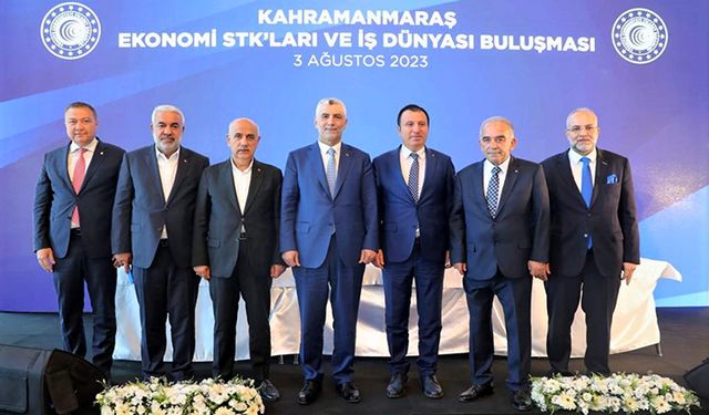 Ticaret Bakanı Bolat, Kahramanmaraş’ta