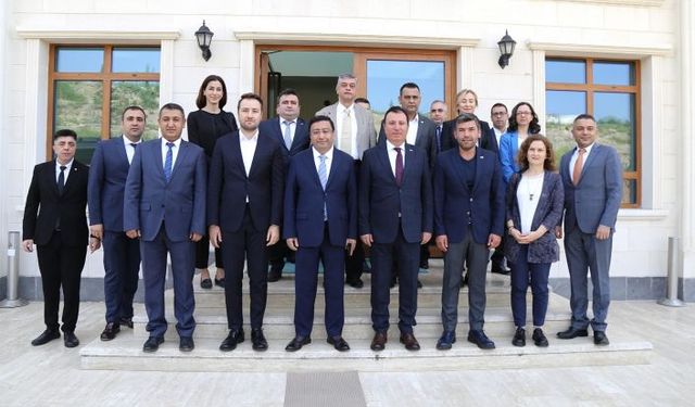TSKB Genel Müdürü Bilgiç’ten KMTSO’ya ziyaret
