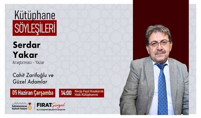 Kütüphane Söyleşileri’nde Yedi Güzel Adam konuşulacak