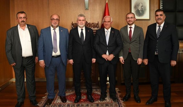 Başkan Görgel, İlçe Belediye başkanlarıyla buluştu