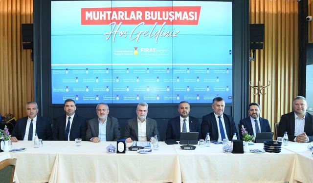 Görgel, Onikişubat Mahalle muhtarlarıyla bir araya geldi